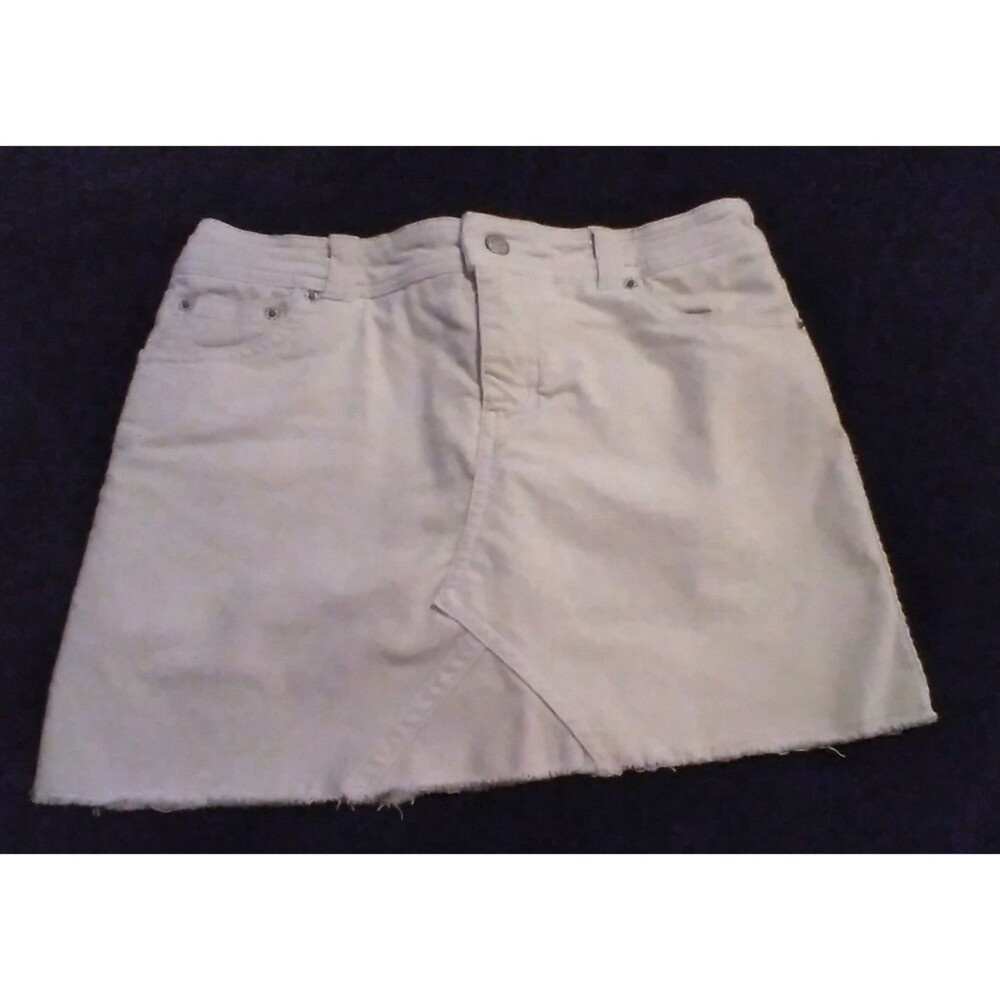 Roxy Girls Beige/Cream Colored Skort With Rhinestones and Heart Size 14